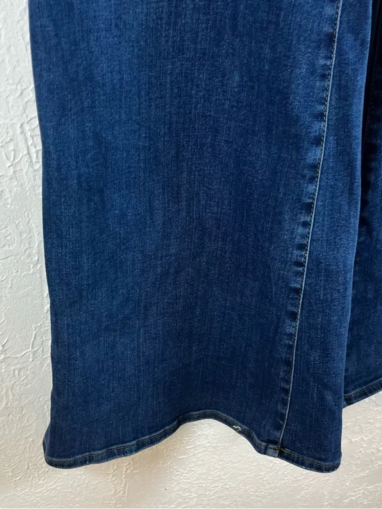 Frame High Rise Le Palazzo Wide Leg Jeans in Orlena - Picture 9 of 15